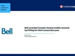 Bell awarded Canada's fastest mobile network by PCMag for third consecutive year