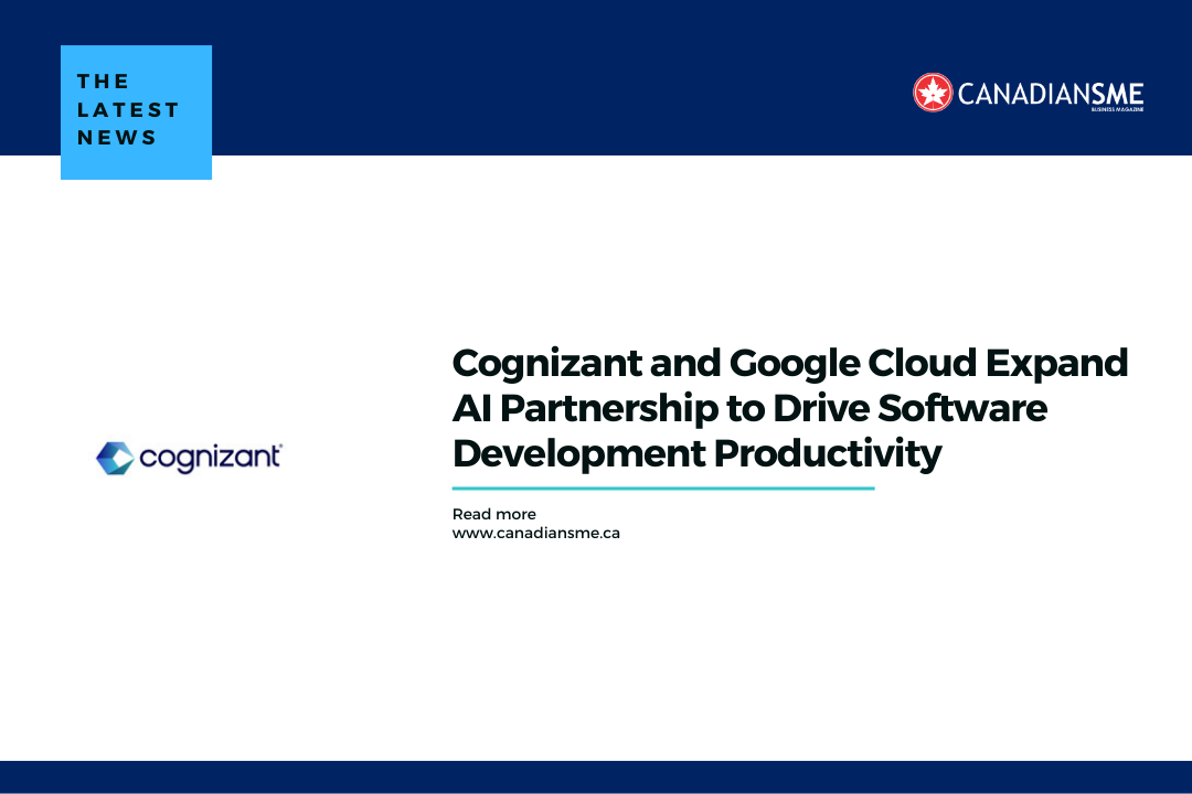 Cognizant and Google Cloud Expand AI Partnership to Drive Software ...
