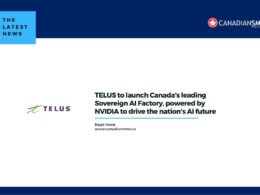 Telus to Launch Canadas Leading Sovereign Ai Factory Powered by Nvidia to Drive the Nations Ai Future
