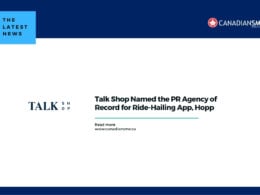 Talk Shop Named the PR Agency of Record for Ride-Hailing App Hopp