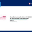 Canadian economy to contract in Q2 2025 as tariffs weigh on small businesses