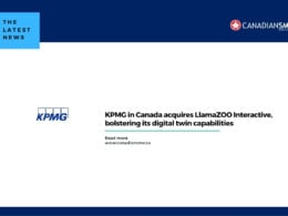 KPMG in Canada acquires LlamaZOO Interactive bolstering its digital twin capabilities