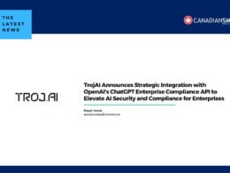 Trojai Announces Strategic Integration with Openais Chatgpt Enterprise Compliance Api to Elevate Ai Security and Compliance for Enterprises