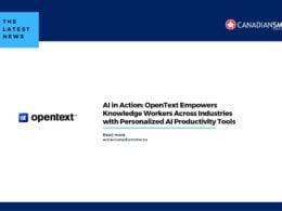 Ai in Action Opentext Empowers Knowledge Workers Across Industries with Personalized Ai Productivity Tools