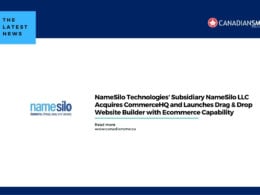 Namesilo Technologies Subsidiary Namesilo Llc Acquires Commercehq and Launches Drag  Drop Website Builder with Ecommerce Capability