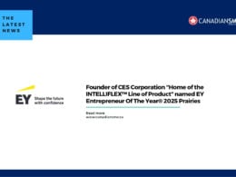 Founder of Ces Corporation Home of the Intelliflex™ Line of Product Named Ey Entrepreneur of the Year® 2025 Prairies
