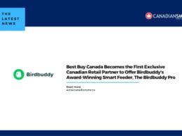 Best Buy Canada Becomes the First Exclusive Canadian Retail Partner to Offer Birdbuddys Award winning Smart Feeder the Birdbuddy Pro