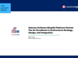 Datmos Achieves Shopify Platinum Partner Tier for Excellence in Ecommerce Strategy Design and Integration