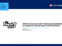 DXRG.AI Announces 1,500+ Traders Just Handed $6.1M to AI Agents to Trade for Them on DX Terminal Pro